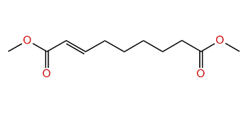 (E)-Dimethyl 3-methyl-2-nonenedioate